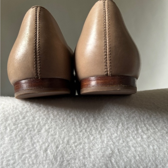 Via Spiga Size 7 Beige Women’s Leather Loafers - Picture 13 of 16